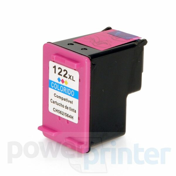 Cartucho Ink Jet Alternativo HP DJ 1050/2000/2050/3000/3050 (122XLC) COLOR