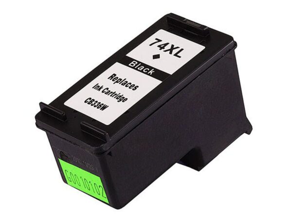 Cartucho Ink Jet Alternativo HP DJ 4263/68-4360/63 - 5700/23/35/38/40/50/80/83/85/90 - 6400 (74XL) BLACK
