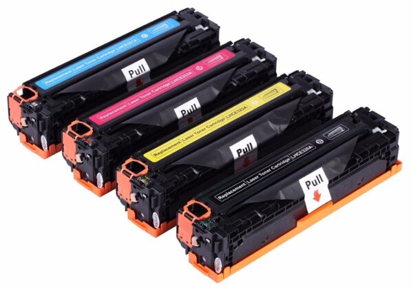 Universal HP Color LJ CP 1213/14/1215/16/17 - 1513/14/1515/16/17/18/19 - CM 1300/1312 - LPB 5050/8050 / 1411/12/13/15/16/17/18 - CP 1521/1525/22/23/26/27/28 - Yellow CB542A CE322A CF212A