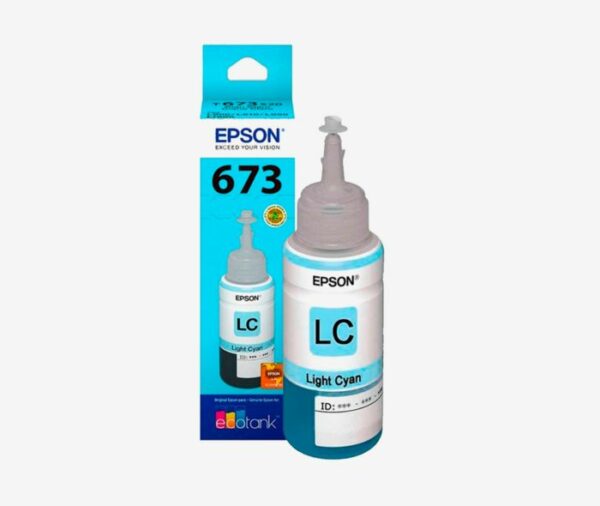 Botella de tinta EPSON Cyan claro para L800 L805 L810 L850 L1800