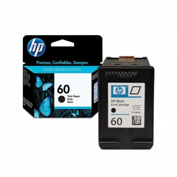 CARTUCHO HP 60 NEGRO (200 PAG)