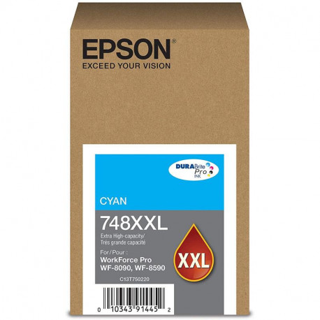 Cartucho Epson 748XXL Cyan