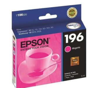 CARTUCHO EPSON 196 XL MAGENTA XP-201 XP-401 (290 PÁG)