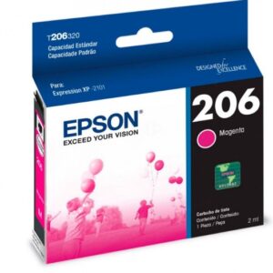 CARTUCHO EPSON 206 MAGENTA P/ XP2101 (200 PÁG)