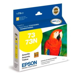 CARTUCHO EPSON 73 AMARILLO C110 C79 C92 CX3900 CX4900 CX5600 (350 PÁG)