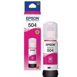 Botella de Tinta EPSON 504 MAGENTA L4150 L4160 L6161 L6171 L6191 - 70ML (6000 PÁG)