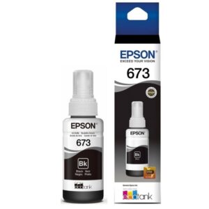 BOTELLA DE TINTA EPSON 673 NEGRO L800 L805 L810 L850 L1800 (70 ML)