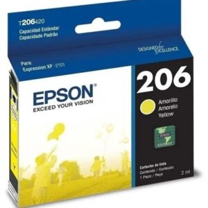 CARTUCHO EPSON 206 AMARILLO P/ XP2101 (200 PÁG)