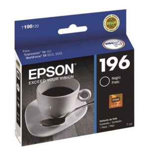 CARTUCHO EPSON 196 NEGRO XP-201 XP-401 (175 PÁG)