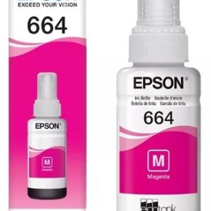 BOTELLA DE TINTA EPSON 664 MAGENTA L220 L365 L375 L380 L395 L455 L475 L495 L565 L575 L606 L655 L656 L1300 L1455 (6.500 PÁG)