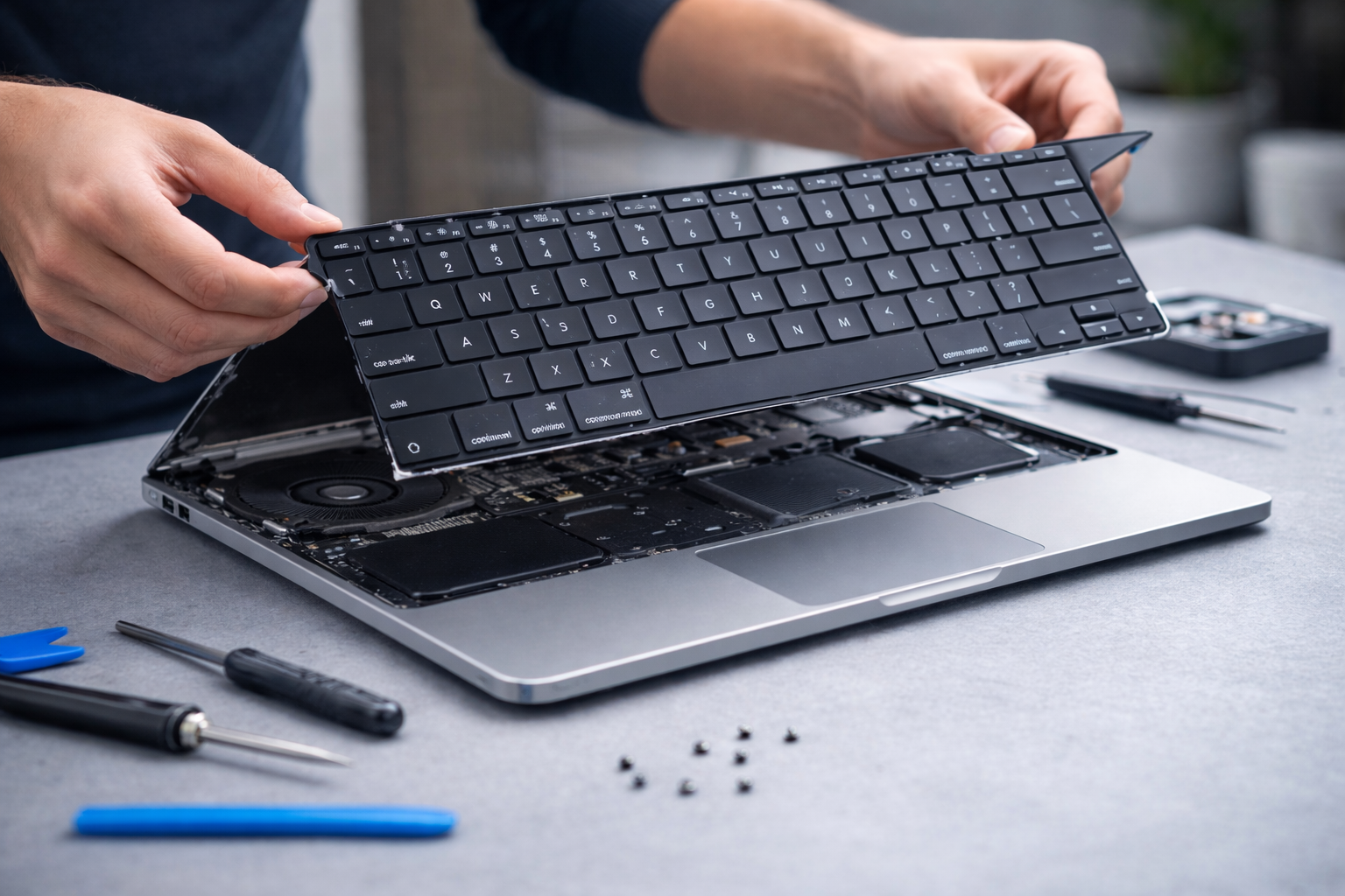 Reemplazo de teclado